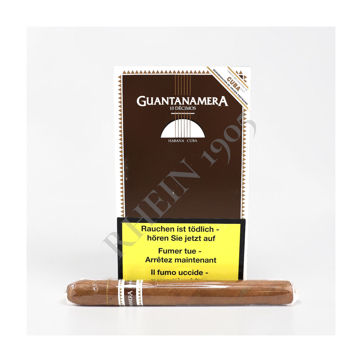 GUANTANAMERA DECIMOS CELLO 10 — Rhein 1905