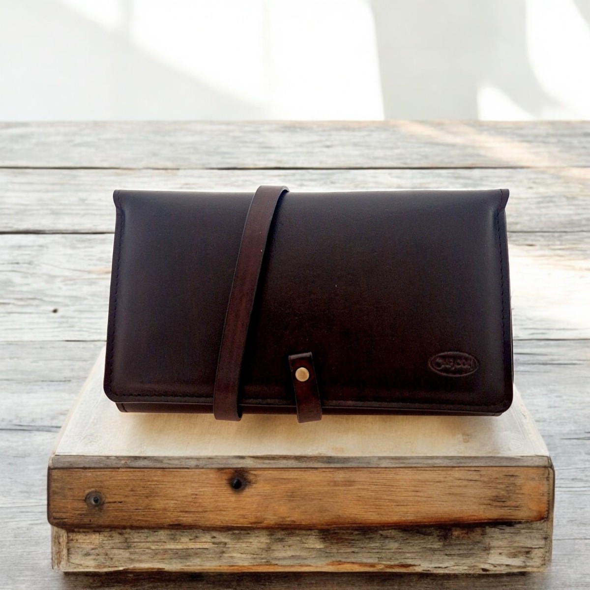 CHACOM KOMBIBEUTEL LEDER RETRO — Rhein 1905
