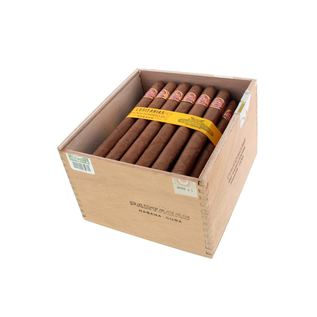 PARTAGAS LUSITANIAS CAB 50'S — Rhein 1905