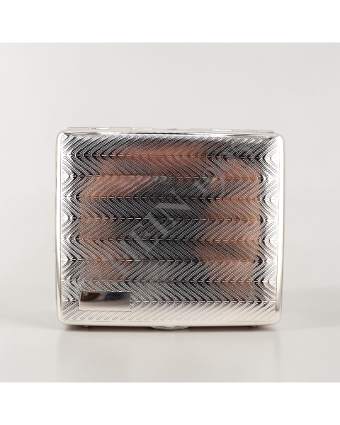 MYON MESSING CHROME ETUI CIGARETTES n°2 — Rhein 1905