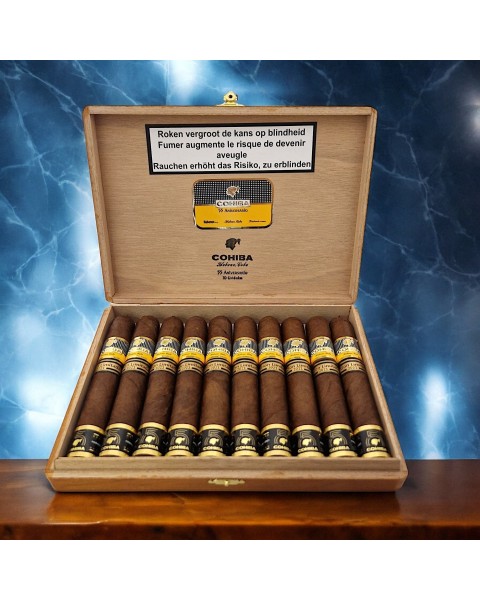 COHIBA 55 ANIVERSARIO VICTORIA EL 2021 - FULL BOX 10'S — Rhein 1905