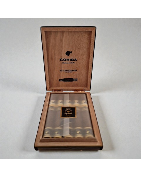 COHIBA 55TH "PREMIER" BOX 5 TRAVEL EL 2021 — Rhein 1905