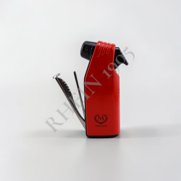 MYON BRIQUET PIPE ROUGE/NOIR — Rhein 1905