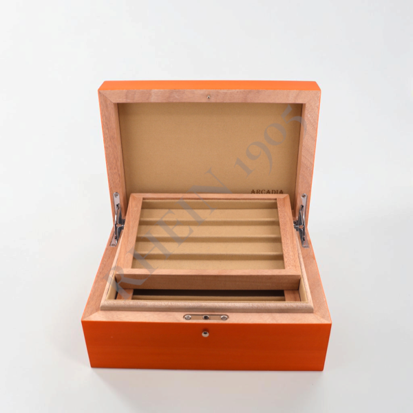 GENTILI HUMIDOR STYLOS ORANGE — Rhein 1905
