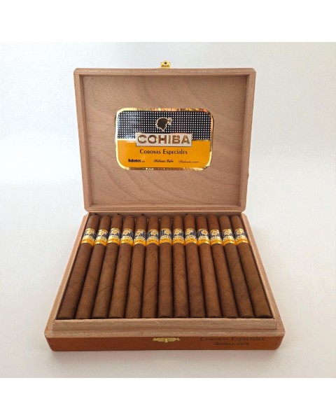 COHIBA CORONAS ESPECIALES FULL BOX 25'S — Rhein 1905