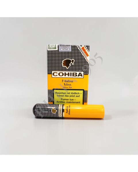 COHIBA AMBAR TUBOS CARDBOX /3 — Rhein 1905