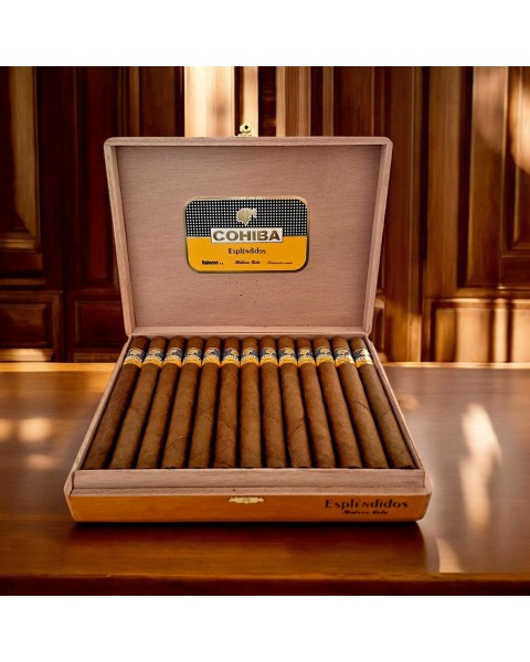 COHIBA ESPLENDIDOS - FULL BOX 25'S — Rhein 1905