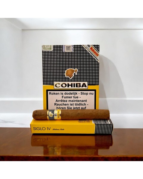 COHIBA SIGLO IV CARDBOX/5 — Rhein 1905