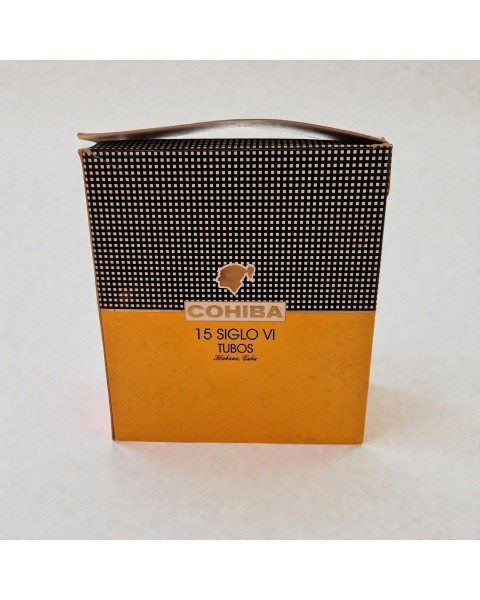 COHIBA SIGLO VI CARDBOX 15'S - 2014 - SEALED — Rhein 1905