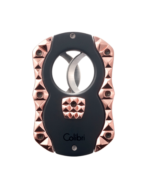 COLIBRI  CIGAR CUTTER QUASAR BL/GOLD — Rhein 1905