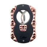 COLIBRI  CIGAR CUTTER QUASAR BL/GOLD — Rhein 1905