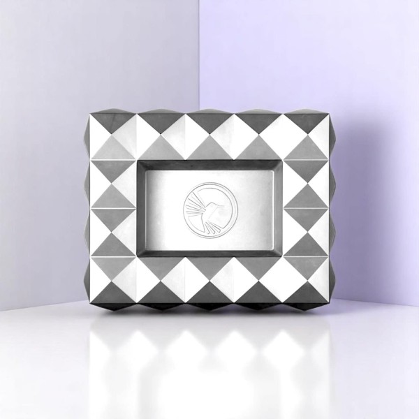 COLIBRI ASHTRAY QUASAR SILVER — Rhein 1905