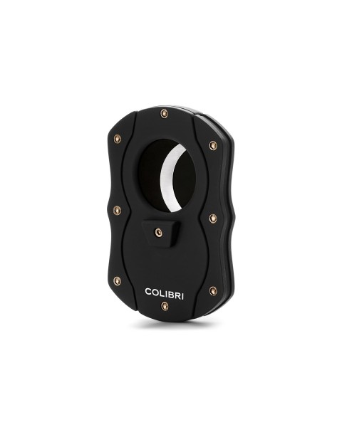 COLIBRI COLOUR CIGAR CUTTER BLACK — Rhein 1905