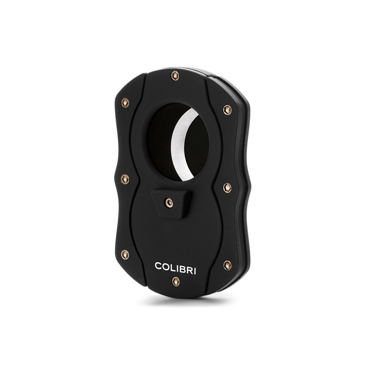 COLIBRI COLOUR CIGAR CUTTER BLACK — Rhein 1905