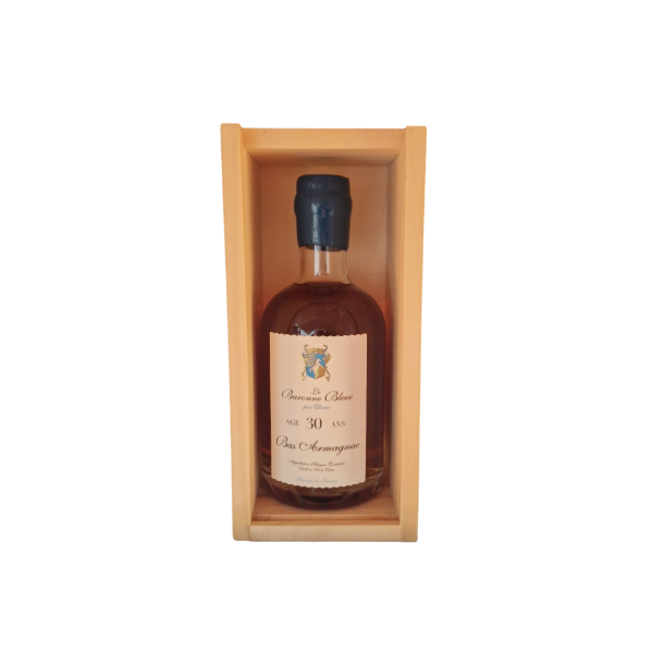 ARMAGNAC LA BARONNE BLEU 30 ANS 35 CL - COFFRET BOIS — Rhein 1905