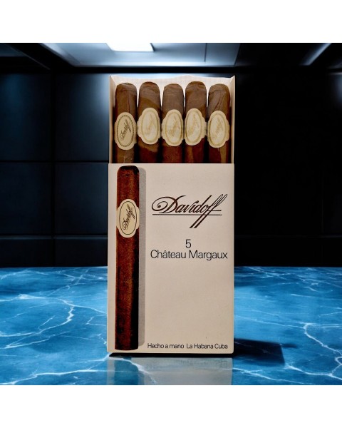 DAVIDOFF CHATEAU MARGAUX CARDBOX 5'S — Rhein 1905
