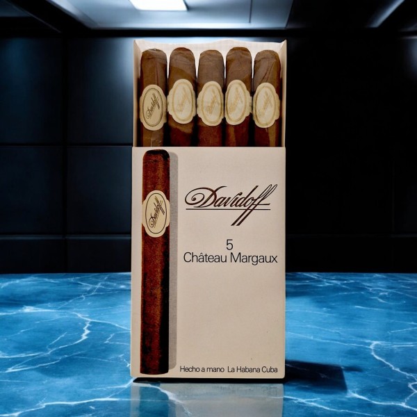 DAVIDOFF CHATEAU MARGAUX CARDBOX 5'S — Rhein 1905