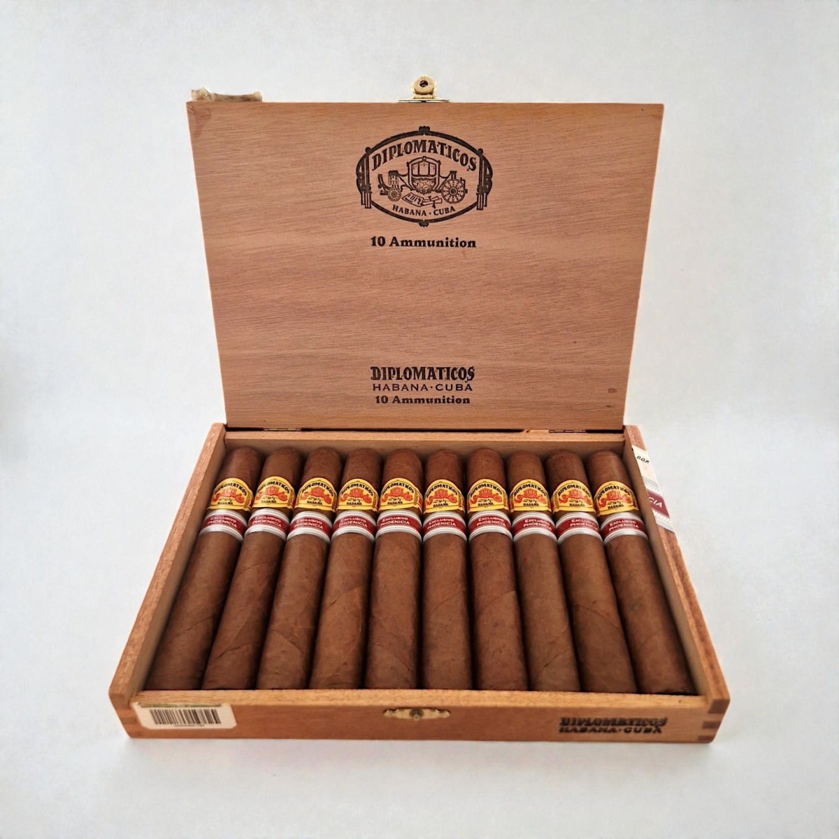 DIPLOMATICOS AMMUNITION ER PHOENICIA BOX 10'S — Rhein 1905