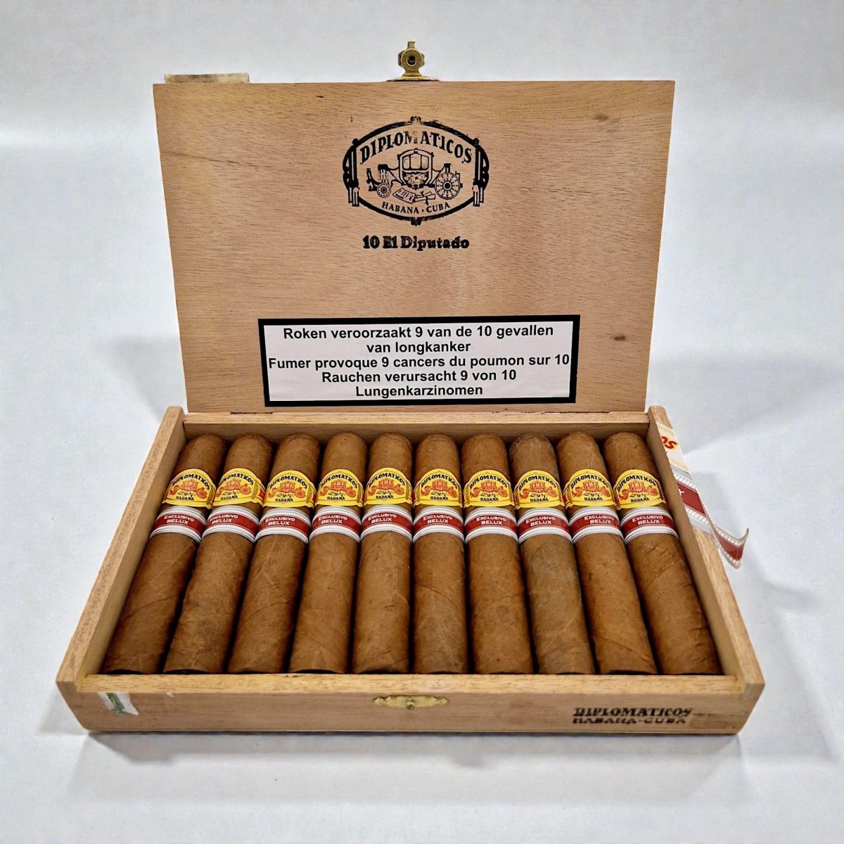 DIPLOMATICOS EL DIPUTADO ER BELUX 2019 BOX 10'S — Rhein 1905