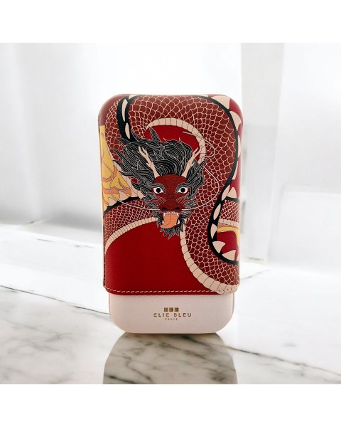ELIE BLEU ETUI 3 CIGARES RED DRAGON — Rhein 1905