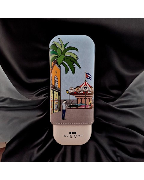 ELIE BLEU ETUI CASA CUBANA CAROUSEL 2 CIGARS CALIBRE 27 — Rhein 1905
