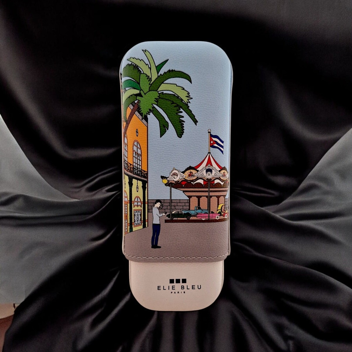 ELIE BLEU ETUI CASA CUBANA CAROUSEL 2 CIGARS CALIBRE 27 — Rhein 1905