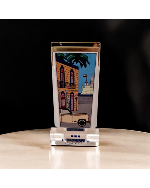 ELIE BLEU LIGHTER CASA CUBANA GOLD — Rhein 1905