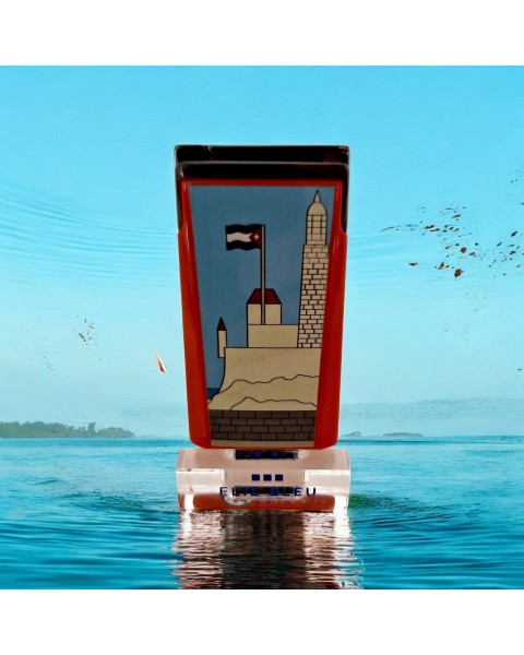 ELIE BLEU LIGHTER CASA CUBANA ORANGE — Rhein 1905