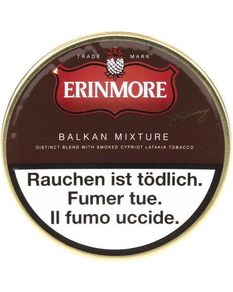 ERINMORE BALKAN MIXTURE TIN — Rhein 1905