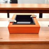 GENTILI ASHTRAY BOLIVAR ORANGE — Rhein 1905