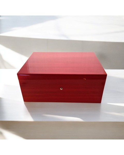 GENTILI HUMIDOR 20 CIGARS RED — Rhein 1905