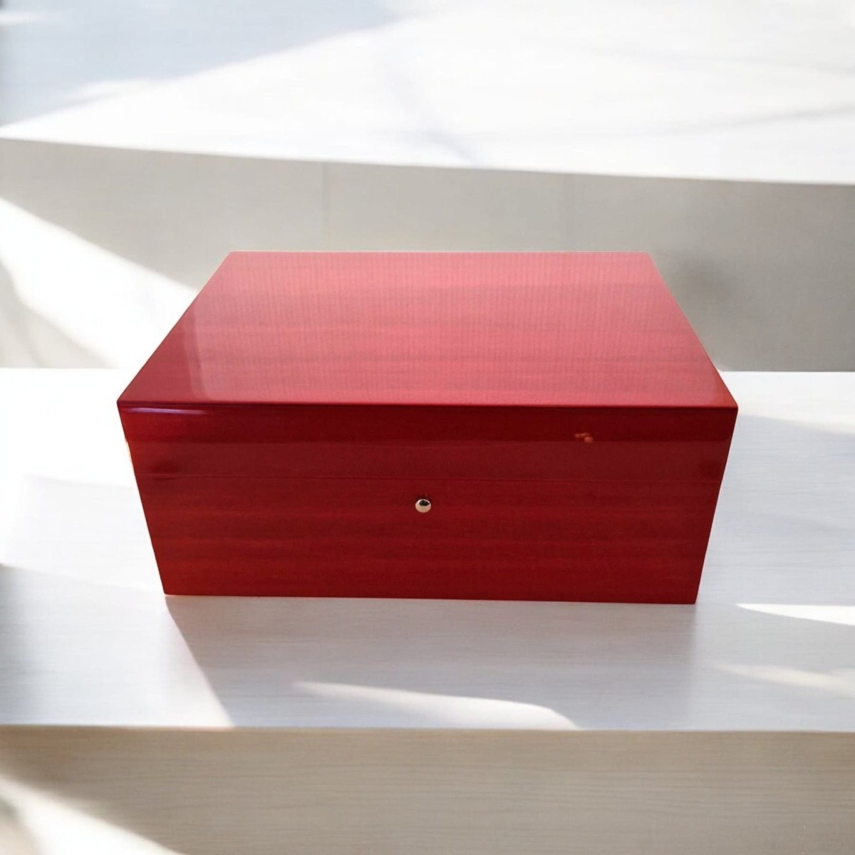 GENTILI HUMIDOR 20 CIGARS RED — Rhein 1905
