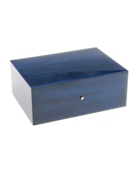 GENTILI HUMIDOR 30 CIGARS BLUE — Rhein 1905