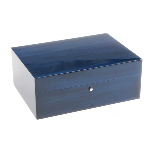 GENTILI HUMIDOR 30 CIGARS BLUE — Rhein 1905