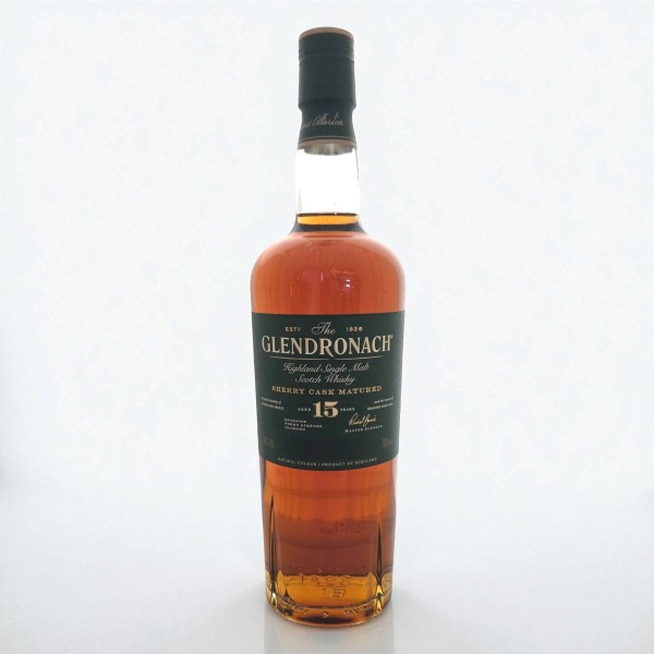 GLENDRONACH 15 YEARS SINGLE MALT 46% - 70CL — Rhein 1905