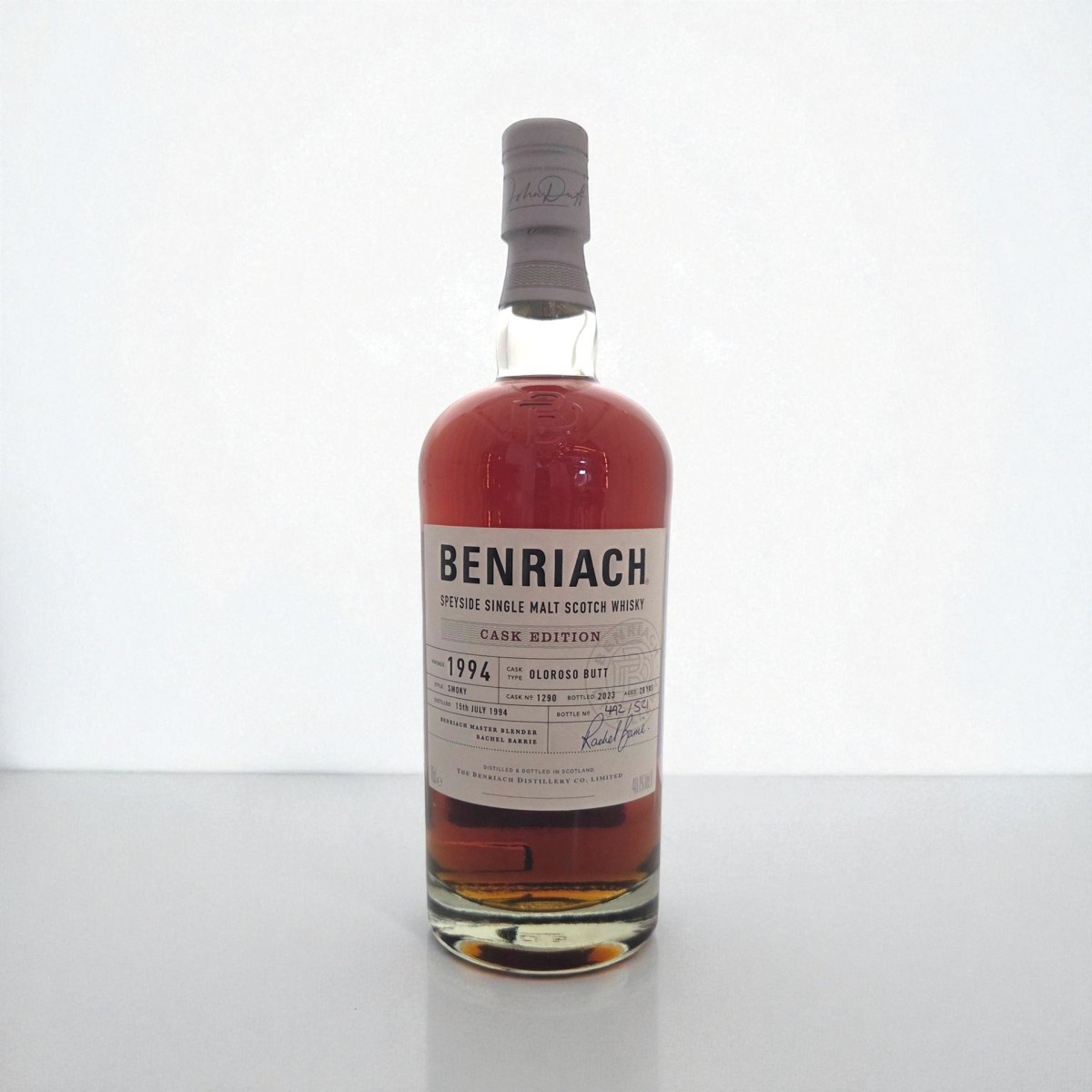 BENRIACH 28 YEARS OLD 1994 CASK 1290 SINGLE MALT — Rhein 1905