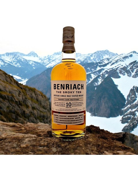 BENRIACH THE SMOKY 10 YEARS 46% 70 CL SINGLE MALT — Rhein 1905