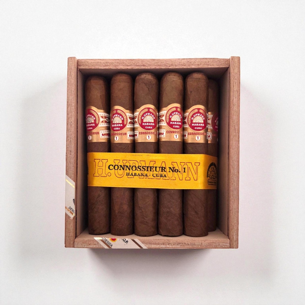 H.UPMANN CONNOSSIEUR 1 FULL BOX 25'S — Rhein 1905