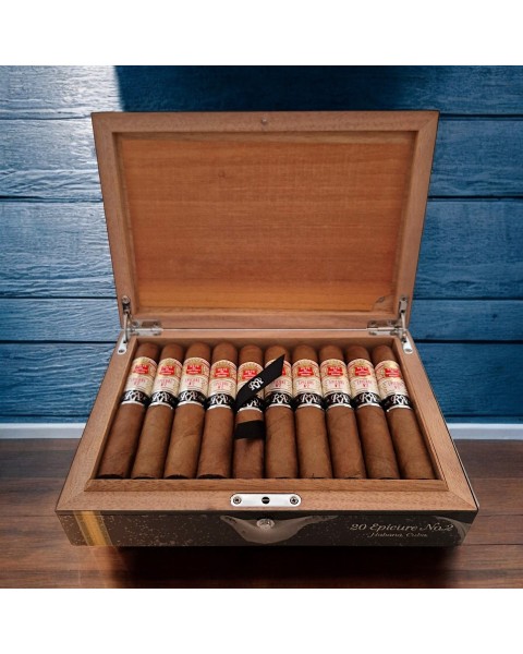 HOYO DE MONTERREY RESERVA EPICURE 2 RESERVA COSECHA 2012 FULL BOX 20's — Rhein 1905