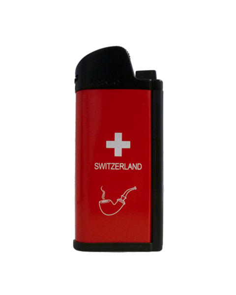IMCO CHIC 4 PIPES FLINT SWISS RED — Rhein 1905