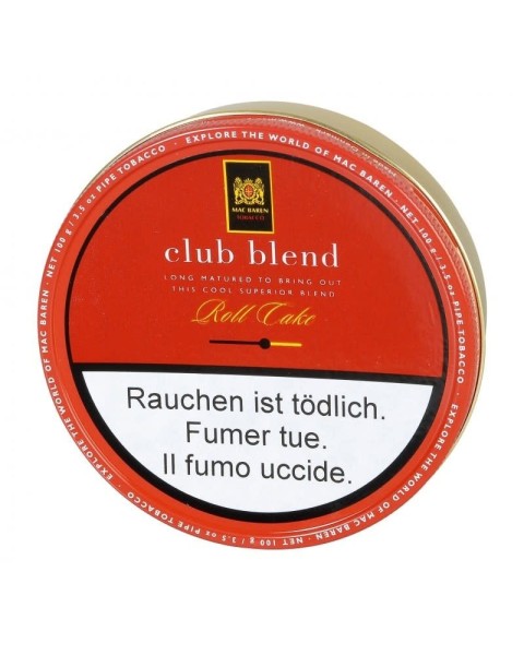 MAC BAREN CLUB BLEND ROLL CAKE — Rhein 1905