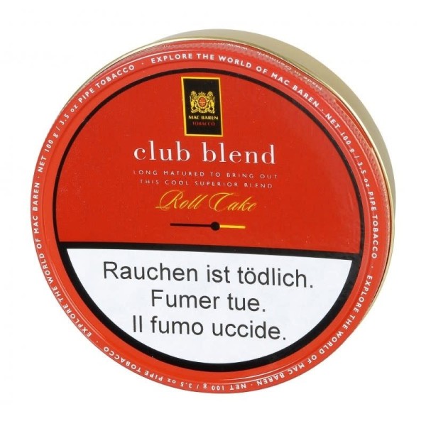 MAC BAREN CLUB BLEND ROLL CAKE — Rhein 1905
