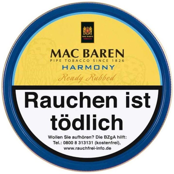 MAC BAREN HARMONY TIN 100 GRS — Rhein 1905