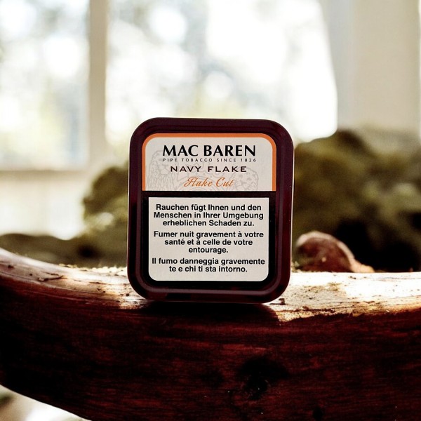 MAC BAREN NAVY FLAKE TIN — Rhein 1905