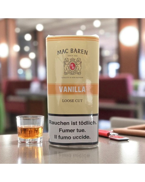 MAC BAREN POCKET VANILLA LOOSE CUT 50G — Rhein 1905