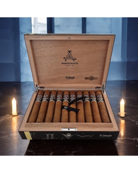 MONTECRISTO EDMUNDO RESERVA FULL BOX 20'S — Rhein 1905