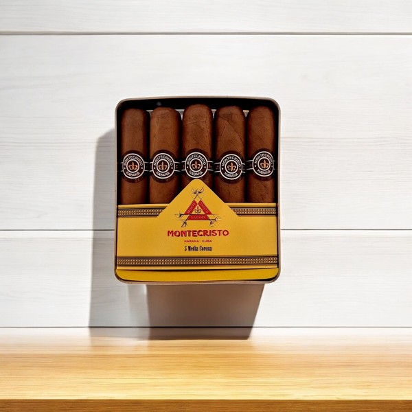 MONTECRISTO MEDIA CORONA TIN 5'S — Rhein 1905