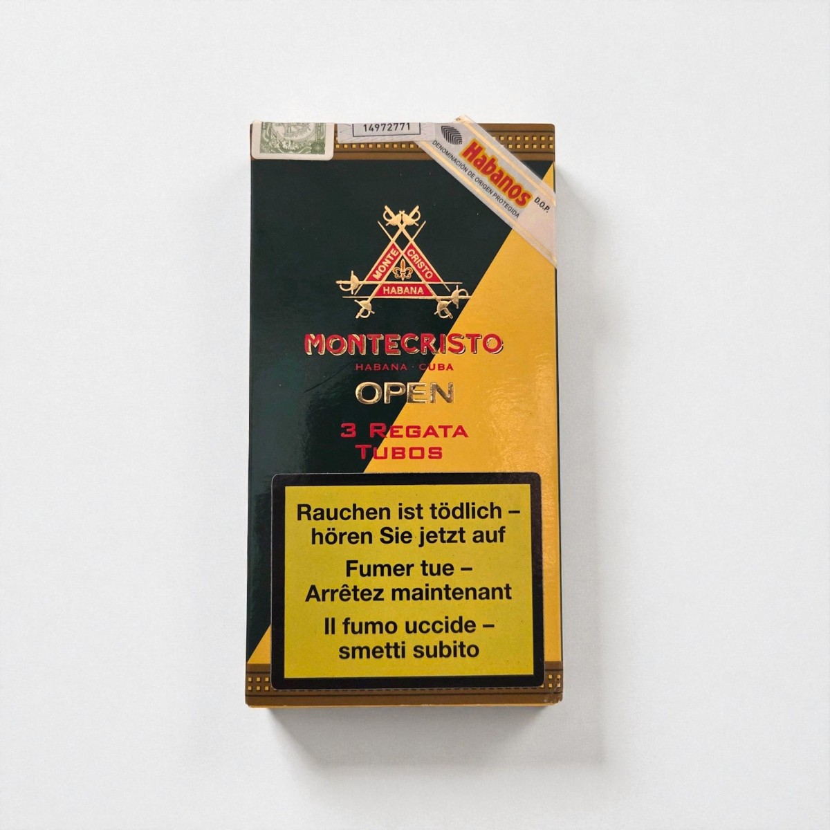 MONTECRISTO OPEN REGATA TUBOS PACK 3 — Rhein 1905