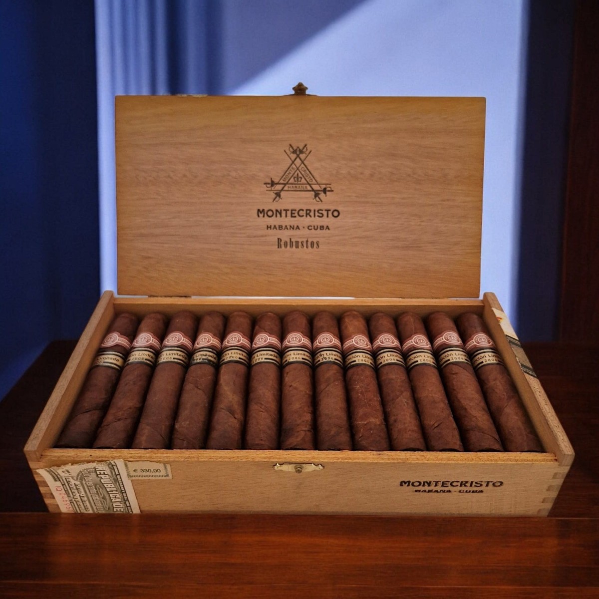 MONTECRISTO ROBUSTO EL 2006 - BOX 25'S — Rhein 1905