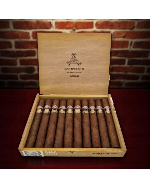 MONTECRISTO SUBLIMES EL 2008 - BOX 10'S — Rhein 1905